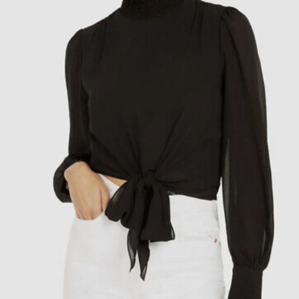 Lucy Paris Sheer Blouse